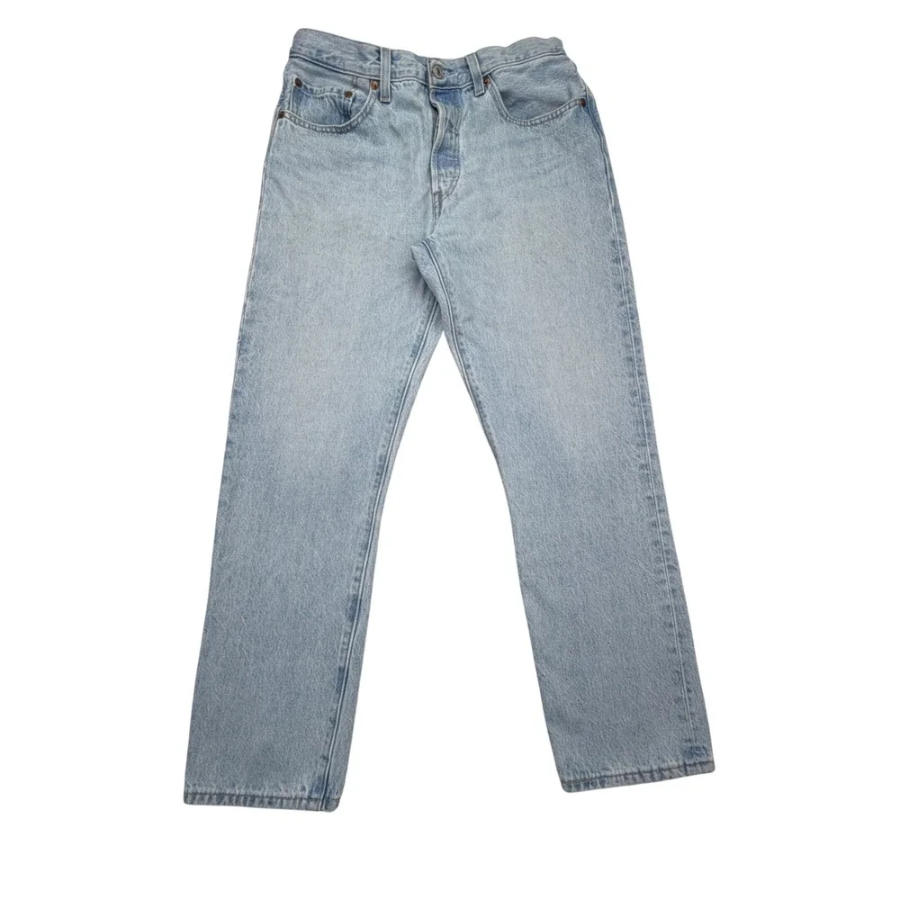 Levi's 501 Big E Button Fly Jeans Mens 30x28  Classic Fit Premium Straight Leg